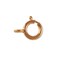 JewelrySupply Spring Ring with Closed Ring 5.5mm Rose Gold Filled